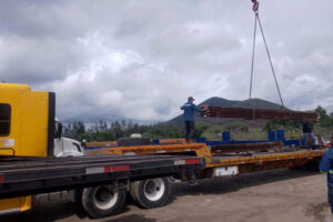 Trailer semi lowboy